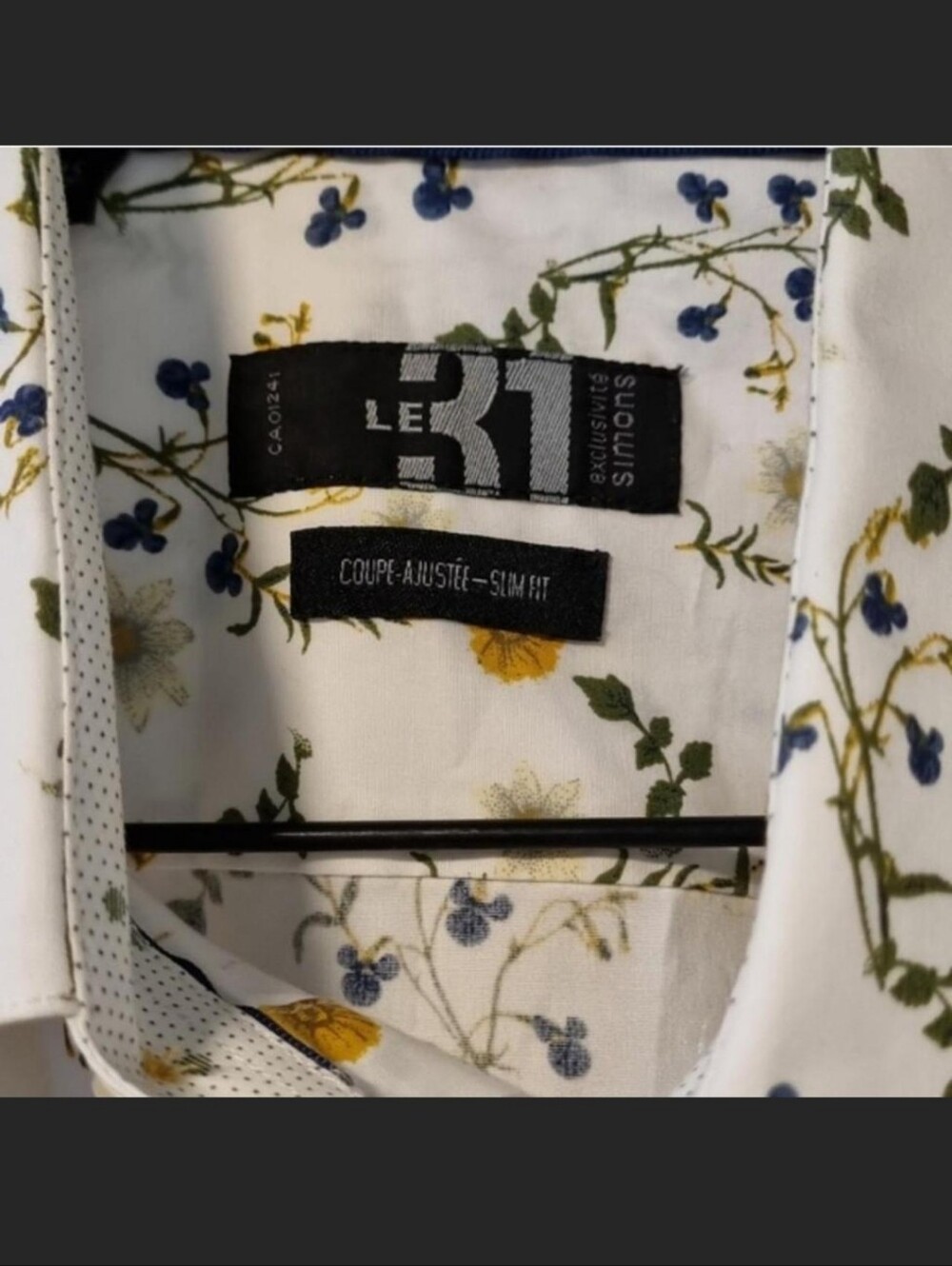 Simons | Le 31 Floral Wildflower Plant Print Button Up - Picture 2 of 8